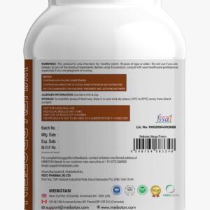 Meibotan 100% Whey (2 lbs/990 g) (Double Rich Chocolate) Protein Powder for Muscle Support & Recovery, Vegetarian – Primary Source Whey Blend