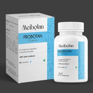 Meibotan Probiotics Blend Capsule 50 Billion 16 strength for good Digestion and better immunity men & women 60 capsule