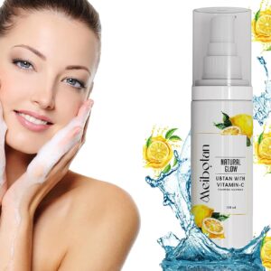 Meibotan Skin Science Brightening Vitamin C Foaming Face Wash | All Skin Type | Glowing Bright Skin | Paraben & Sulphates Free | Face Wash for Women & Men | 150ml